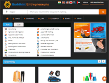 Tablet Screenshot of buddhistentrepreneurs.com